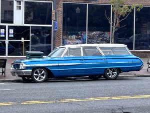Old FORD Station Wagon on the streets of Lake George